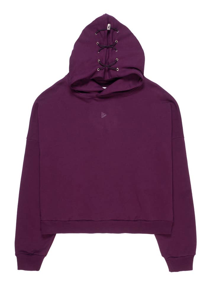 MINIMAL Sweat à Capuche Boxy Violet pour la vente par Blowhammer