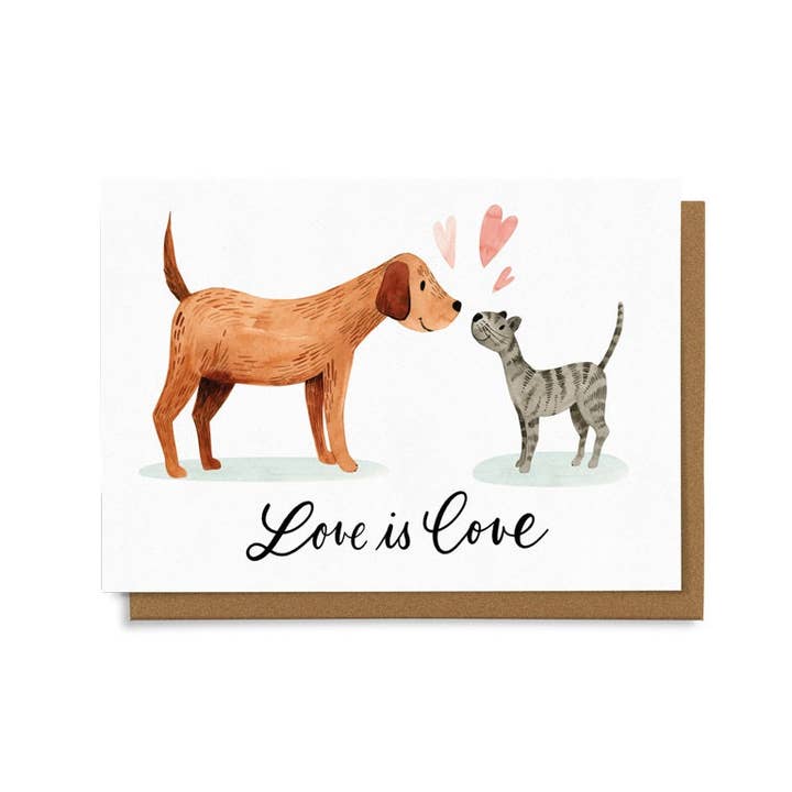 Love Is Love Card 4X6 for wholesale by Chaukiss