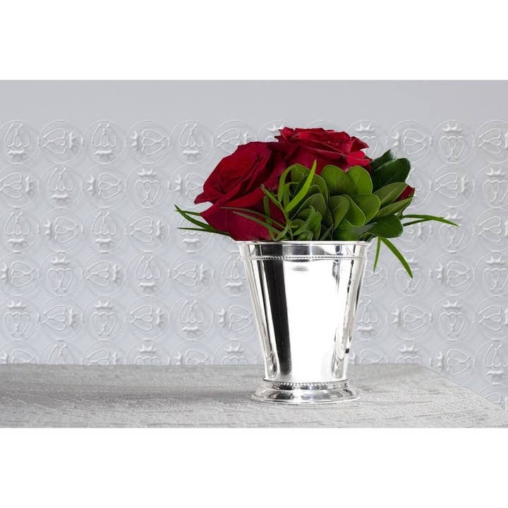 Prince of Scots - Wholesale Cocktail/Liquor Glass - Copper Mint Julep Cup w/ Silver Plate (Set of 4)5