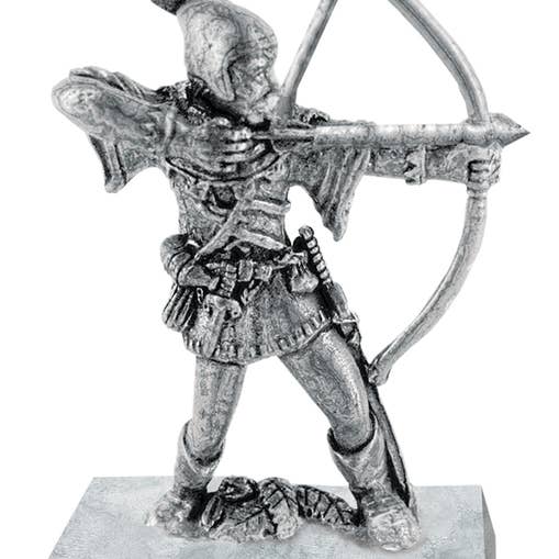 Robin Hood Figur — großes Zinn für den Großhandel von Timeline Gifts Ltd