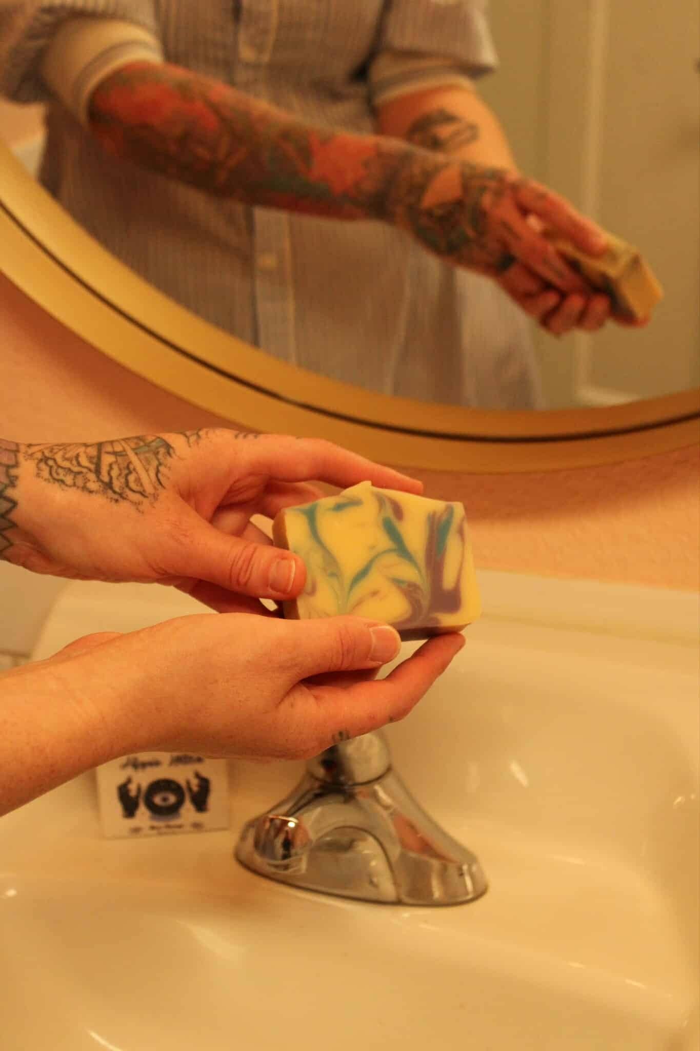 Cedar Witch Goods - Wholesale Bar Soap - Hippie Witch Patchouli Soap1