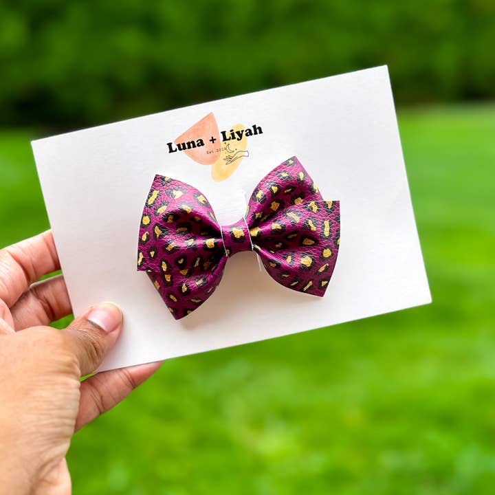 Mia - Wine Leopard per la vendita all'ingrosso da parte di Luna + Liyah