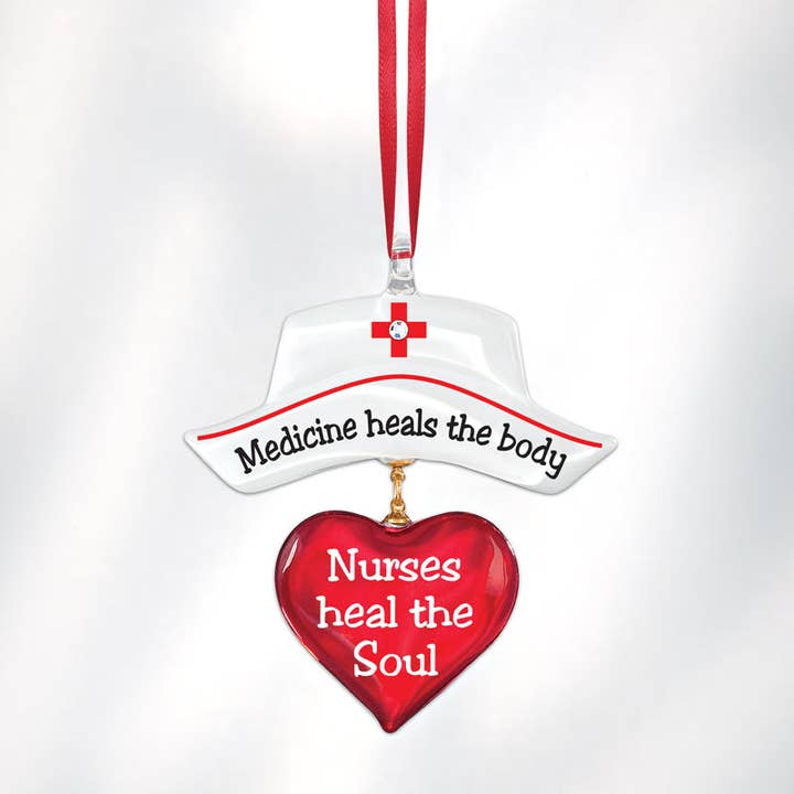 W3 236: Verpleegster Ornament voor wholesale door Glass Baron