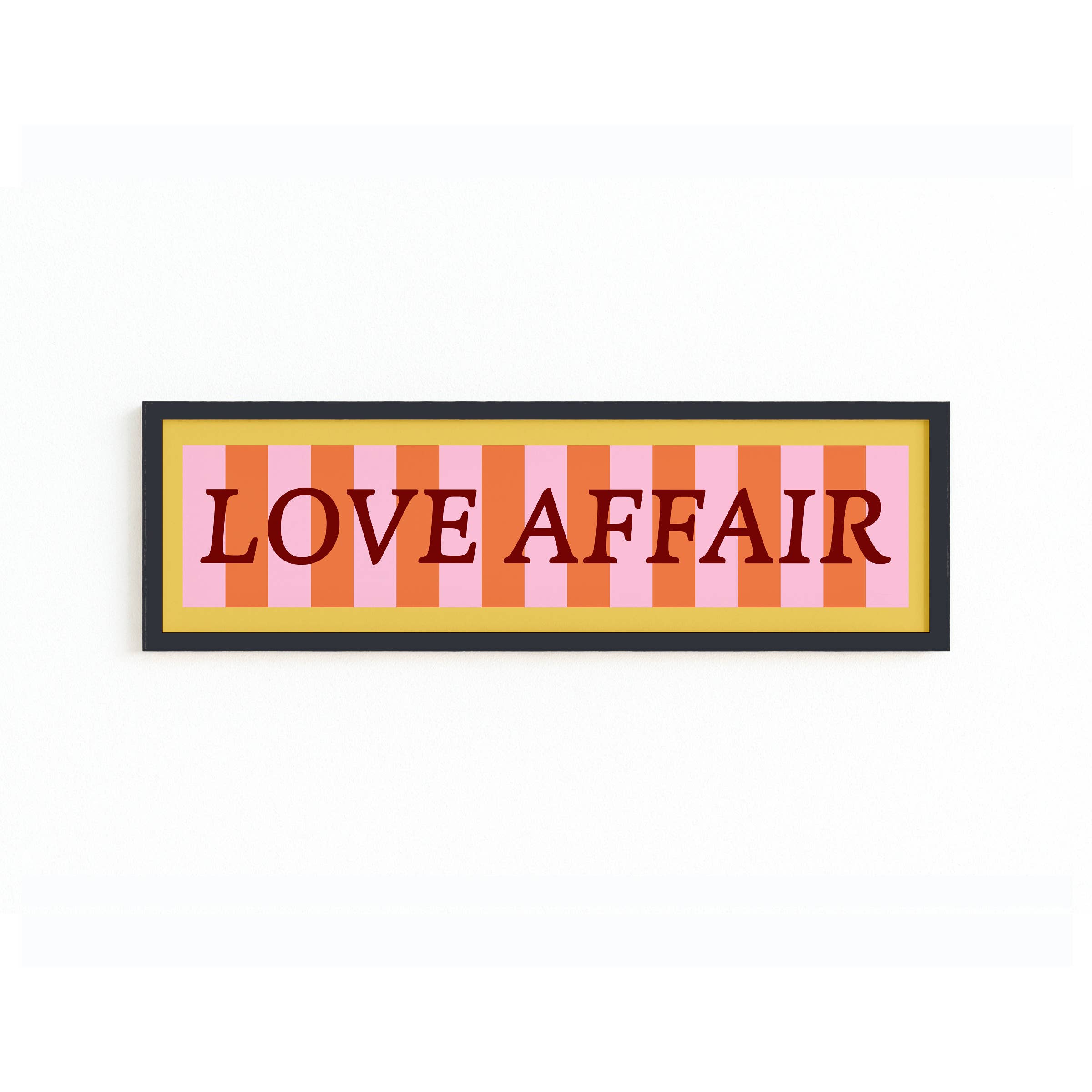Maddison Ball Creative - Wholesale Art Print - Love Affair Panoramic Framed Print3