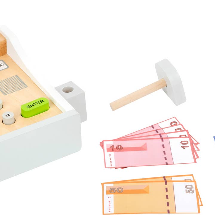 small foot - Wholesale Wood Toy - Kids - Play Cash Register3