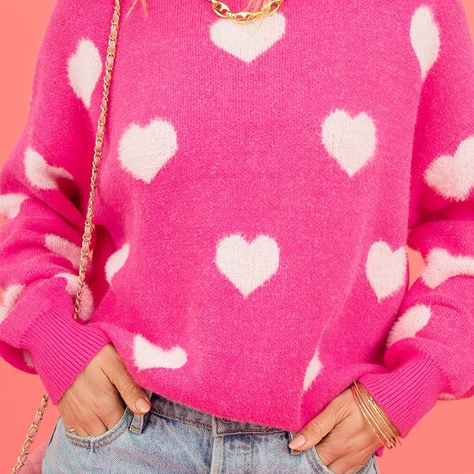 Wholesale heart sweater for your store Wholesale heart sweater for your store