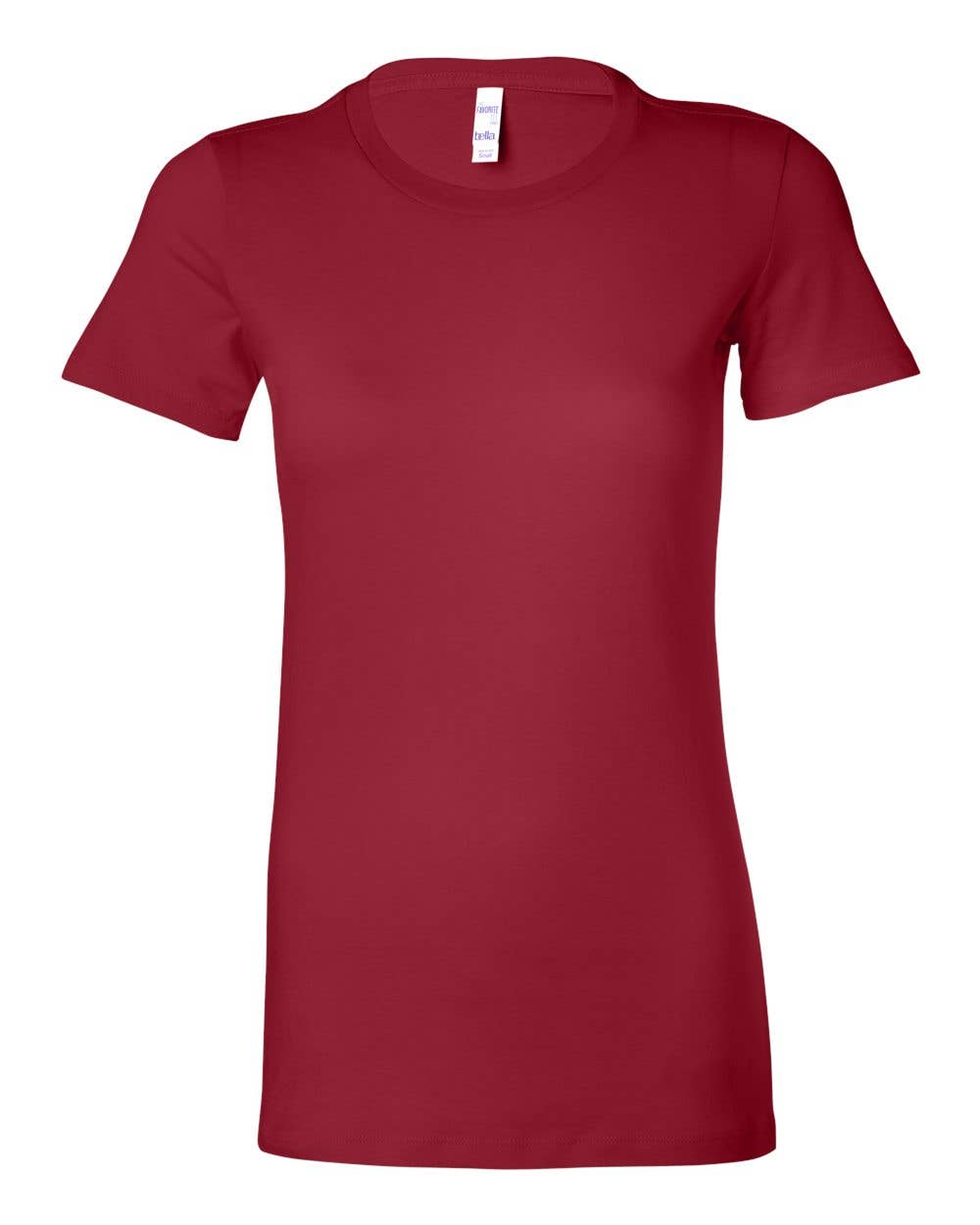 MYES BULK APPAREL - Wholesale T-Shirt - Women's - BELLA+CANVAS Women’s Airlume Cotton Crew T-Shirt11