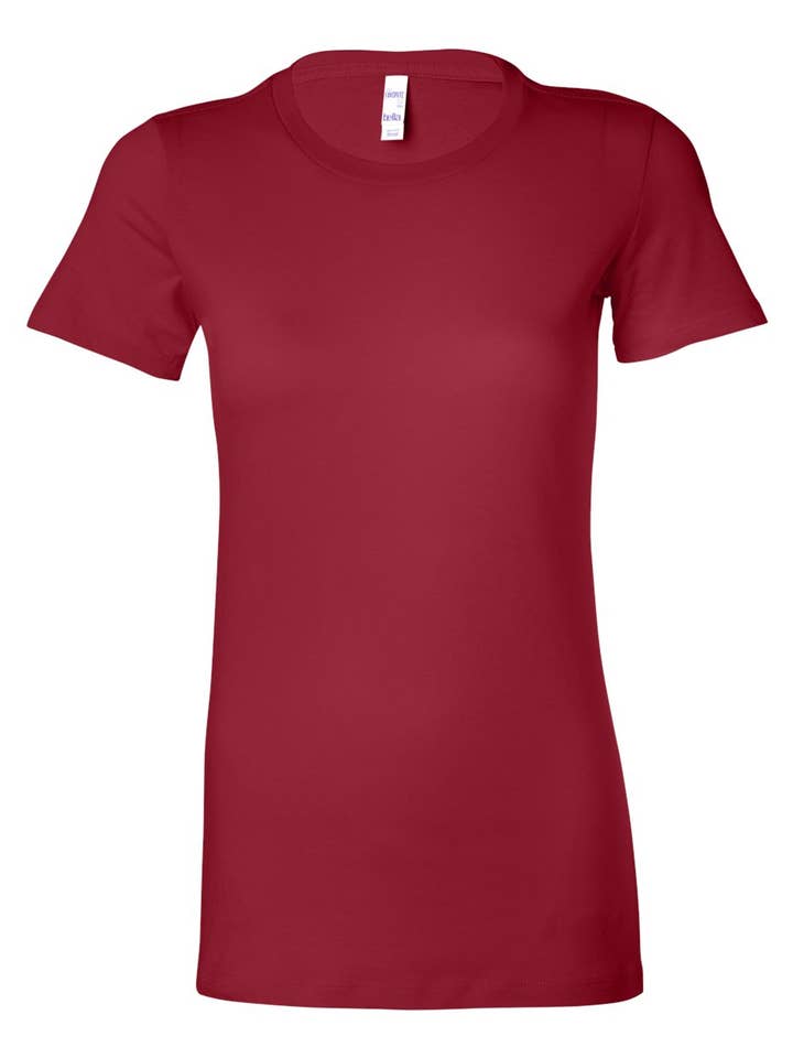 MYES BULK APPAREL - Wholesale T-Shirt - Women's - BELLA+CANVAS Women’s Airlume Cotton Crew T-Shirt11