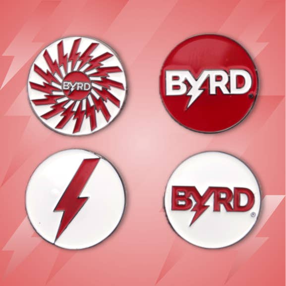 BYRD BALL-MARKER - Alle Logos für den Großhandel von The Byrd Golf