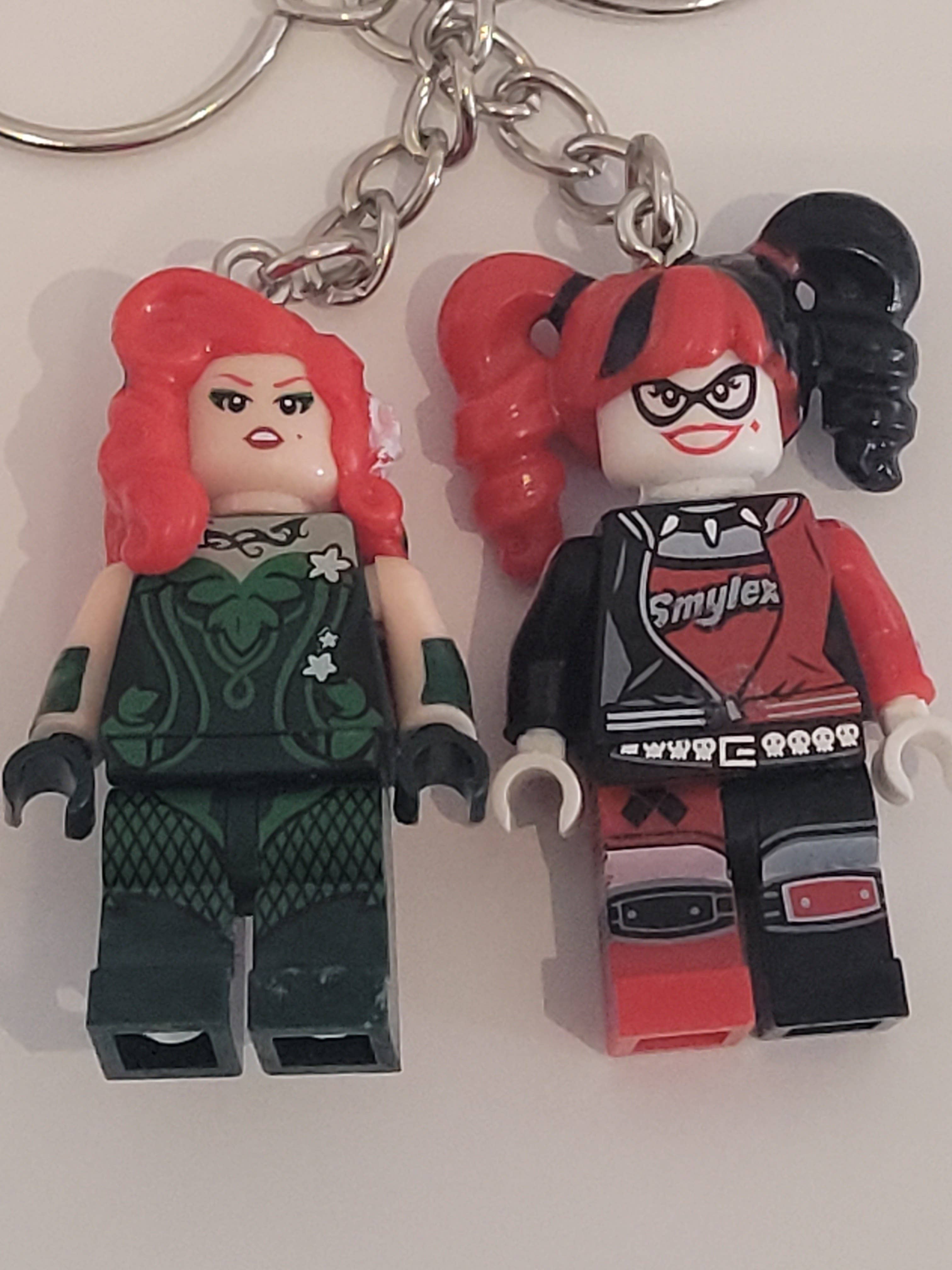 Con-Quest Crafts - Wholesale Keychain - Unisex - Super Hero & Super Villain Comic Minifigure Keychains8