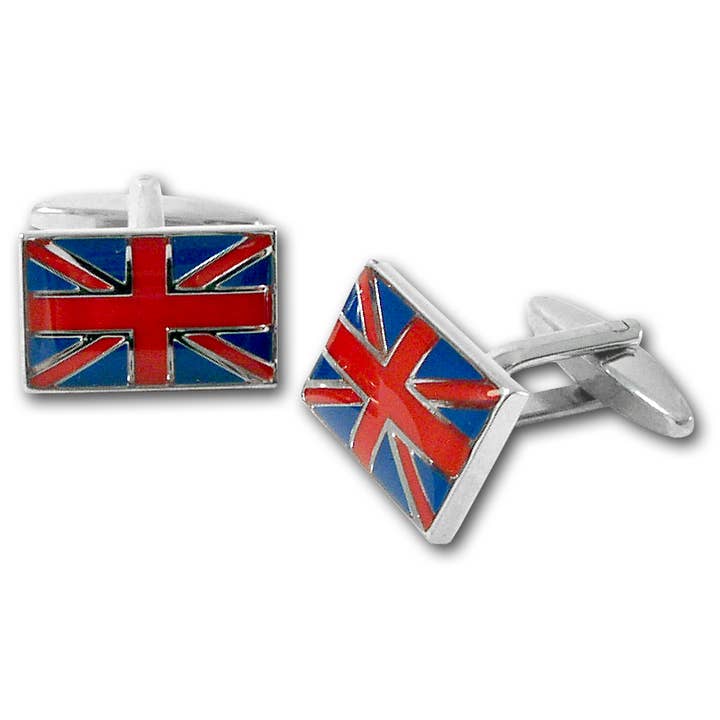 Union Jack Cufflinks for wholesale by Sophos