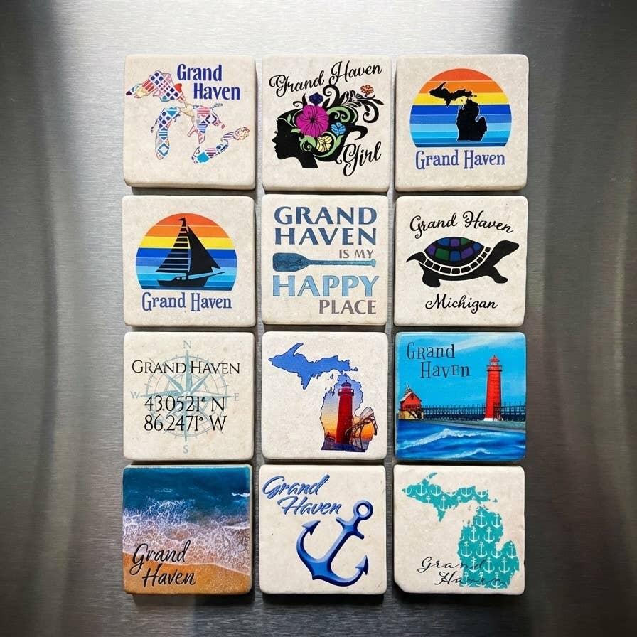 Noomoon - Wholesale Magnet - Dragonfly Always with You or Dragonflies Appear Stone Magnet1