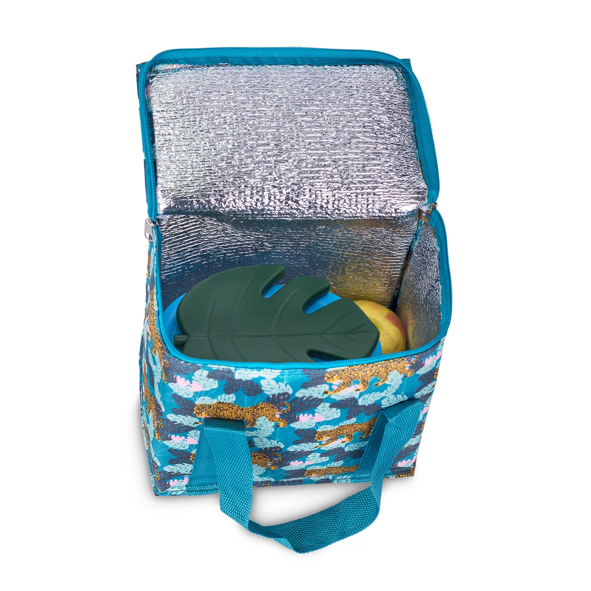Helio Ferretti - Vente Glacière/sac isotherme - Glacière portable imprimé jungle avec accumulateur de froid en forme de crabe0