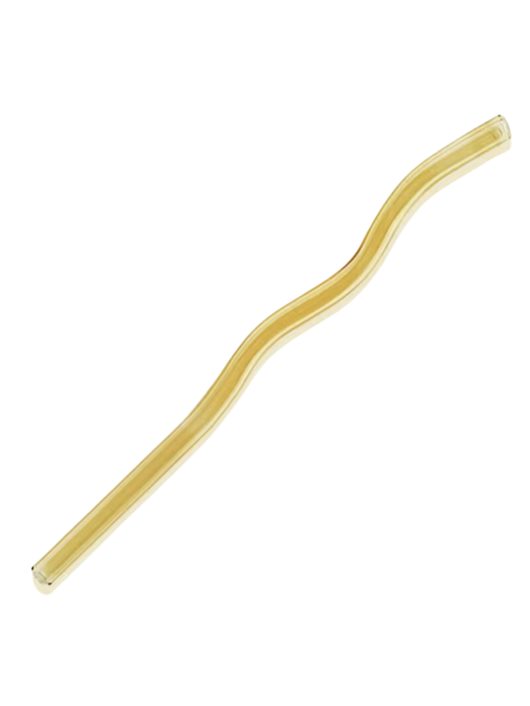 Golden Hour Gift Co - Wholesale Drinking Straw - Reusable Wavy Glass Straw3