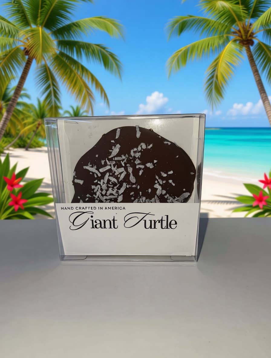 Color Me Chocolate - Wholesale Chocolate Covered Sweets - Giant Turtles - The Hairy Turtle