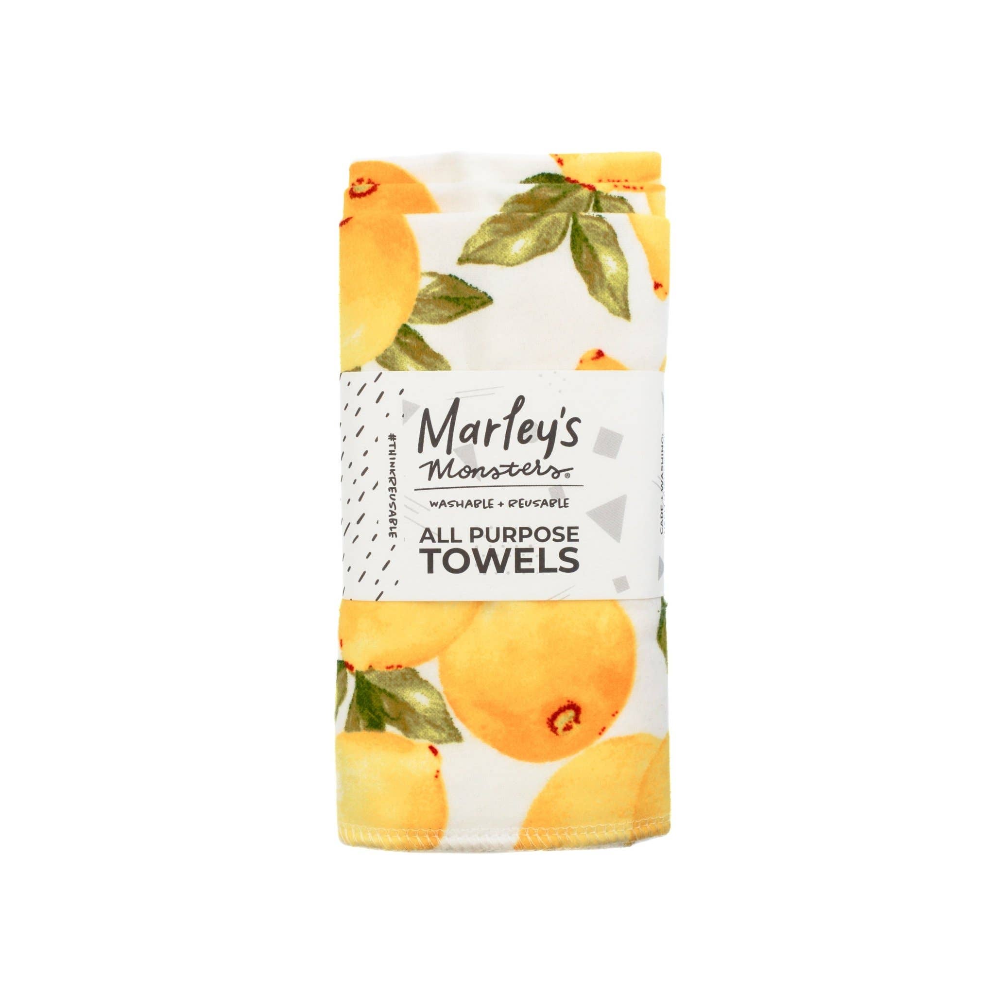 Marley's Monsters - Wholesale Cleaning Cloth - All-Purpose Towels: Prints - 3 Count Sets - Case of 61