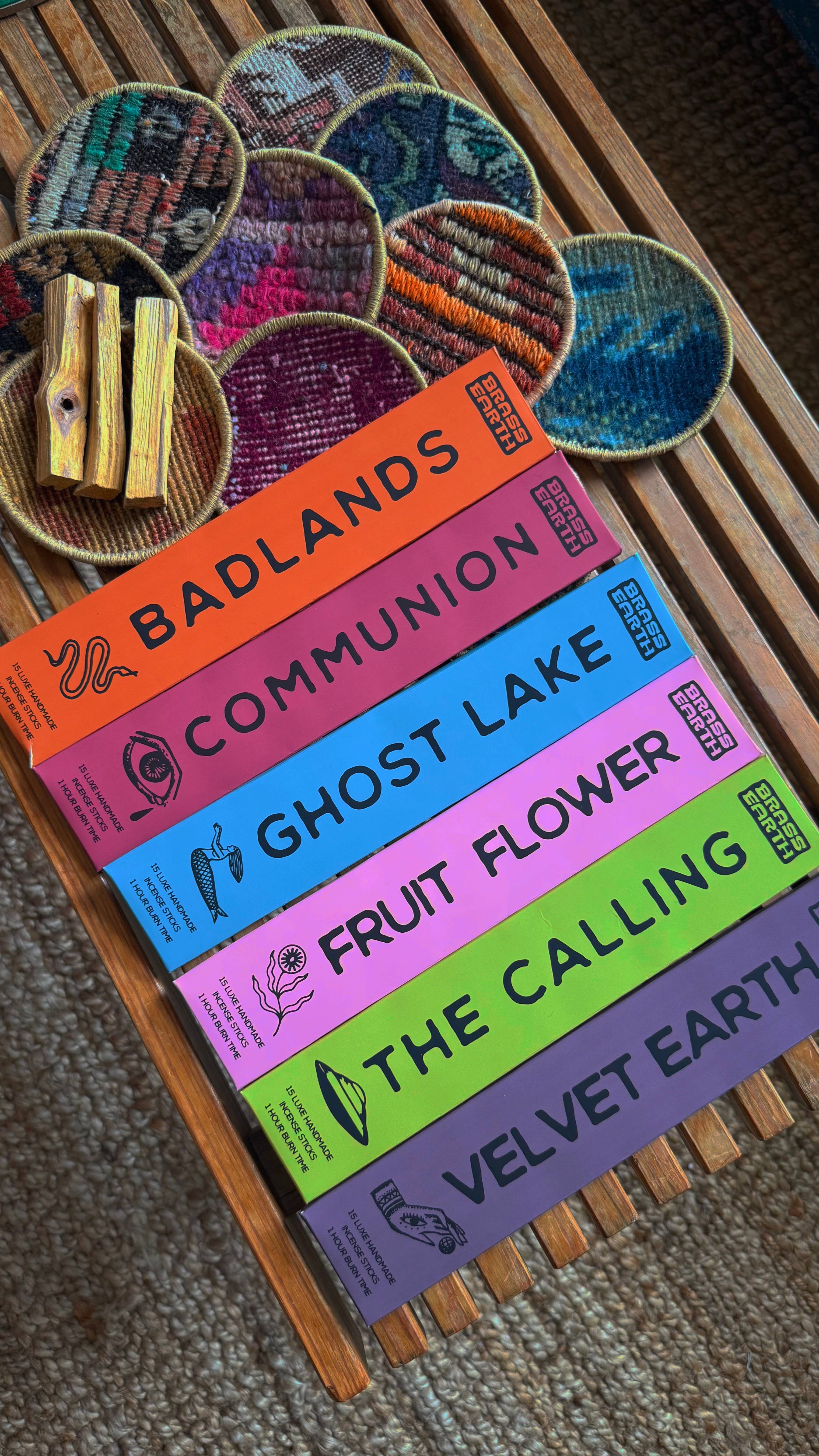 Brass Earth - Vente Encens - Encens de Luxe Fait Main Badlands5