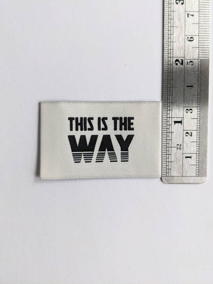 Intensely Distracted – Großhandel Bastelzubehör – Das ist der Weg | Gewebte Luxe-Labels4