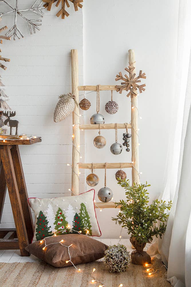 A&B Home Group Inc. - Wholesale Ornament - D4" Ball - Brown/White4