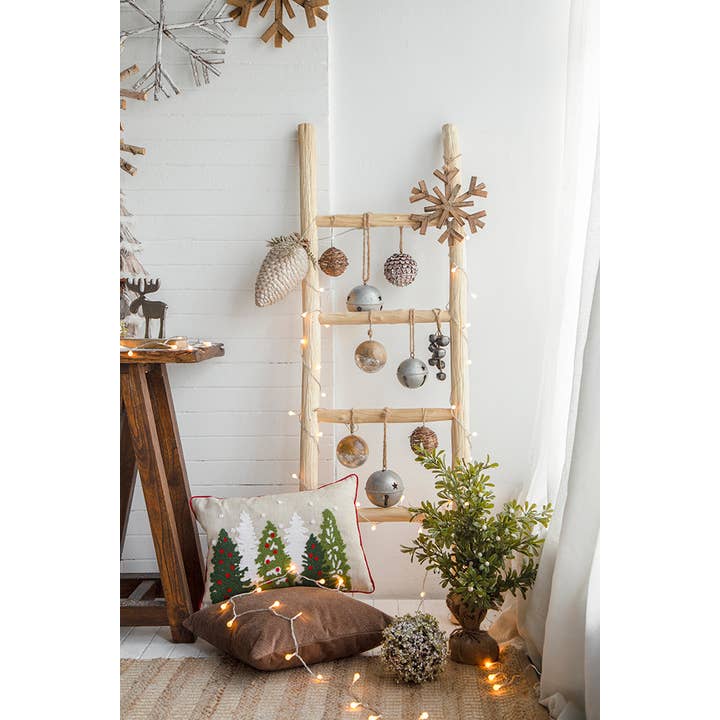 A&B Home Group Inc. - Wholesale Ornament - D4" Ball - Brown/White4