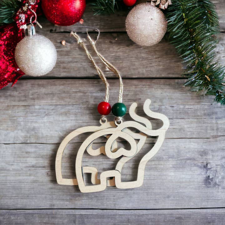 Rag Crazy Creates - Wholesale Ornament - Story Card Collection - Friendship - Sisterhood-Elephant5