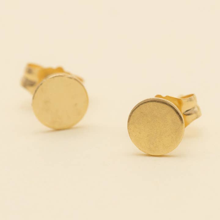 14k Luna Stud Earrings for wholesale by Jill Michael Jewelry