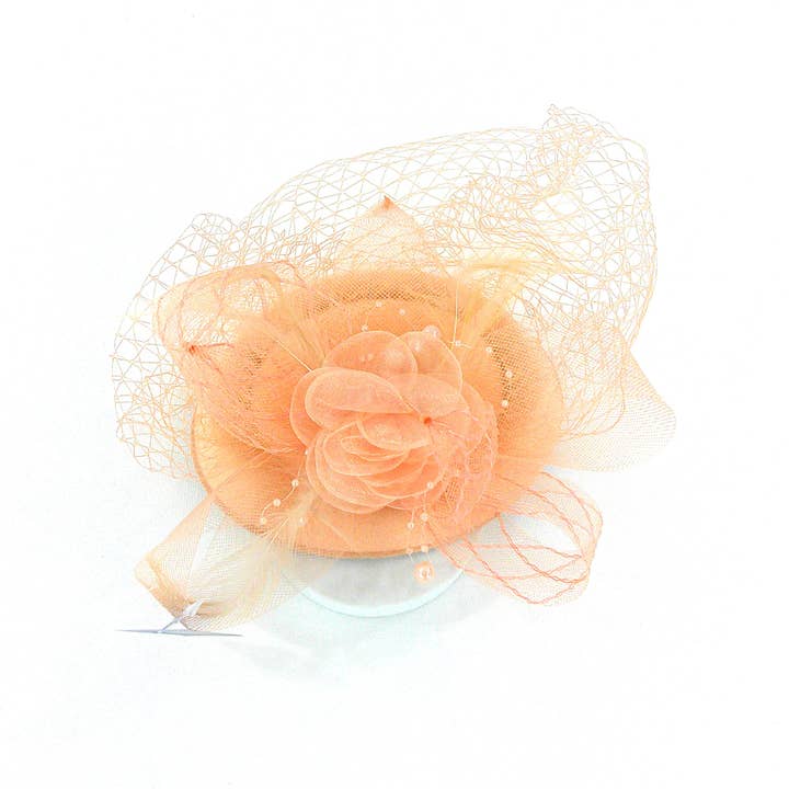 TAPA fashion - Wholesale Fascinator Hat - Women's - Kentucky Derby & Tea Party Flower Feather Hat FF917 (2PC)12