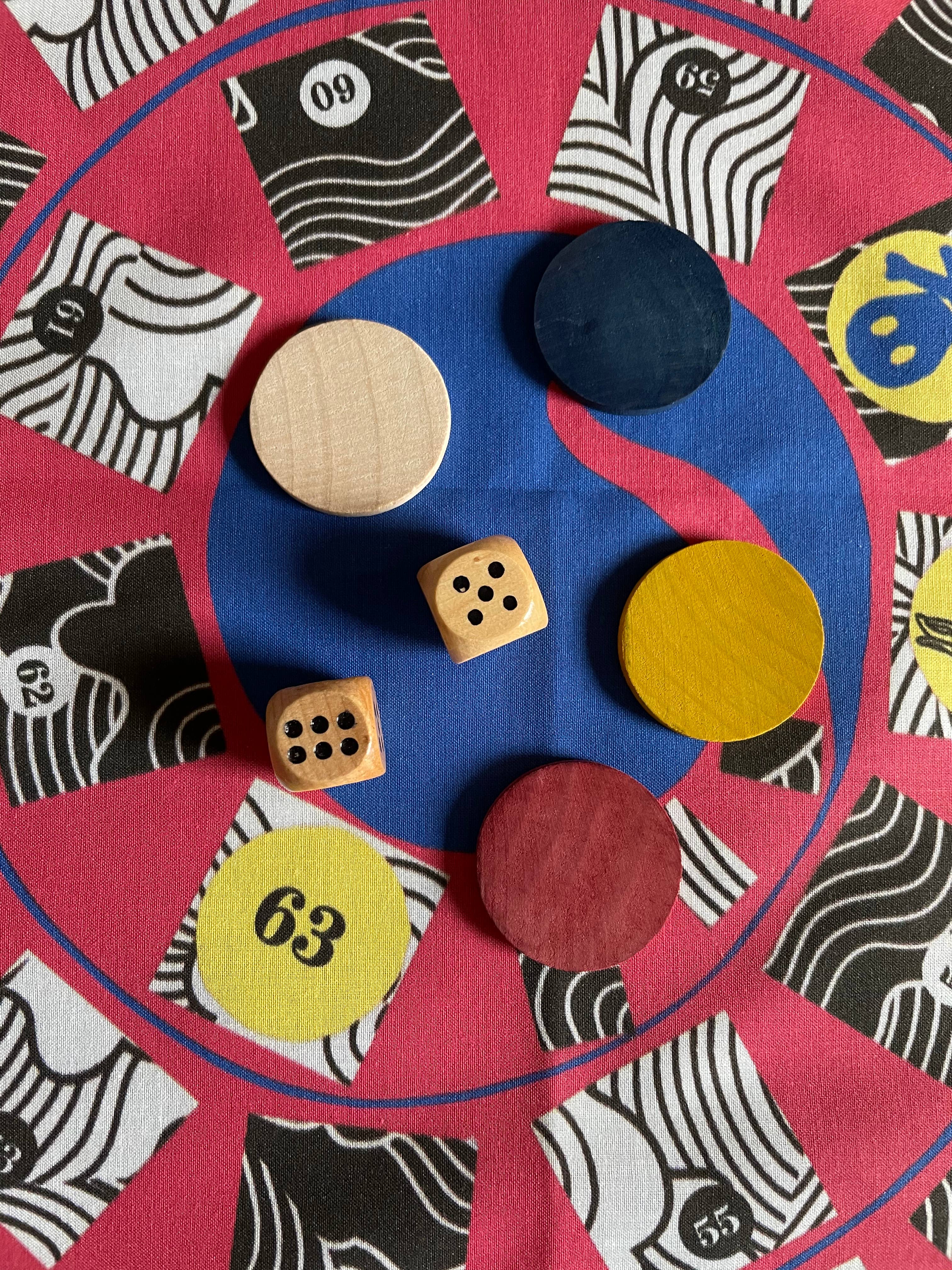 FOUR RABBIT – wholesale Board game – Jack Rabbit Adventure Bandana Board Game3