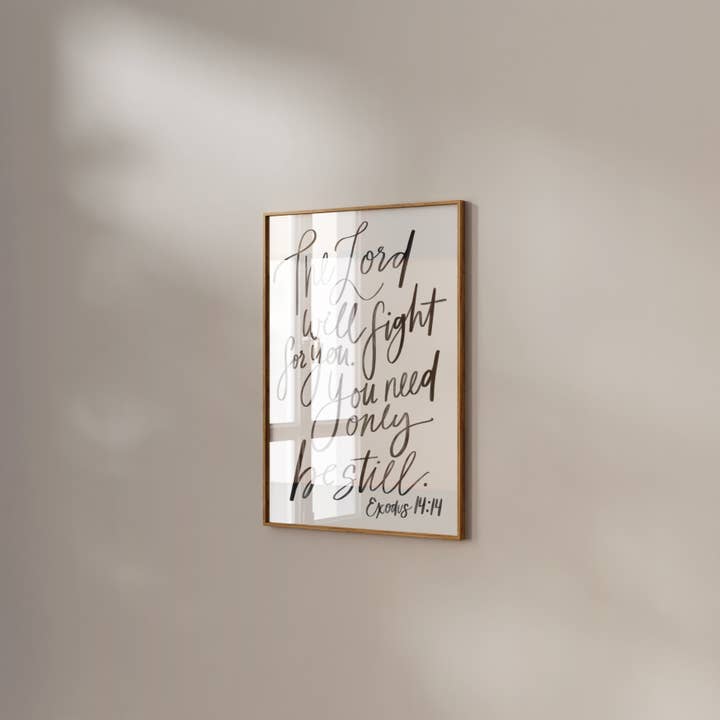 EverElling - Wholesale Art Print - Be Still Print1