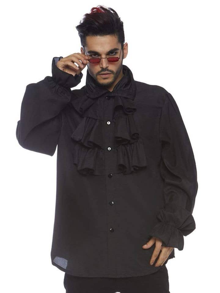 Men's Ruffle Front Costume Shirt for wholesale by Leg Avenue