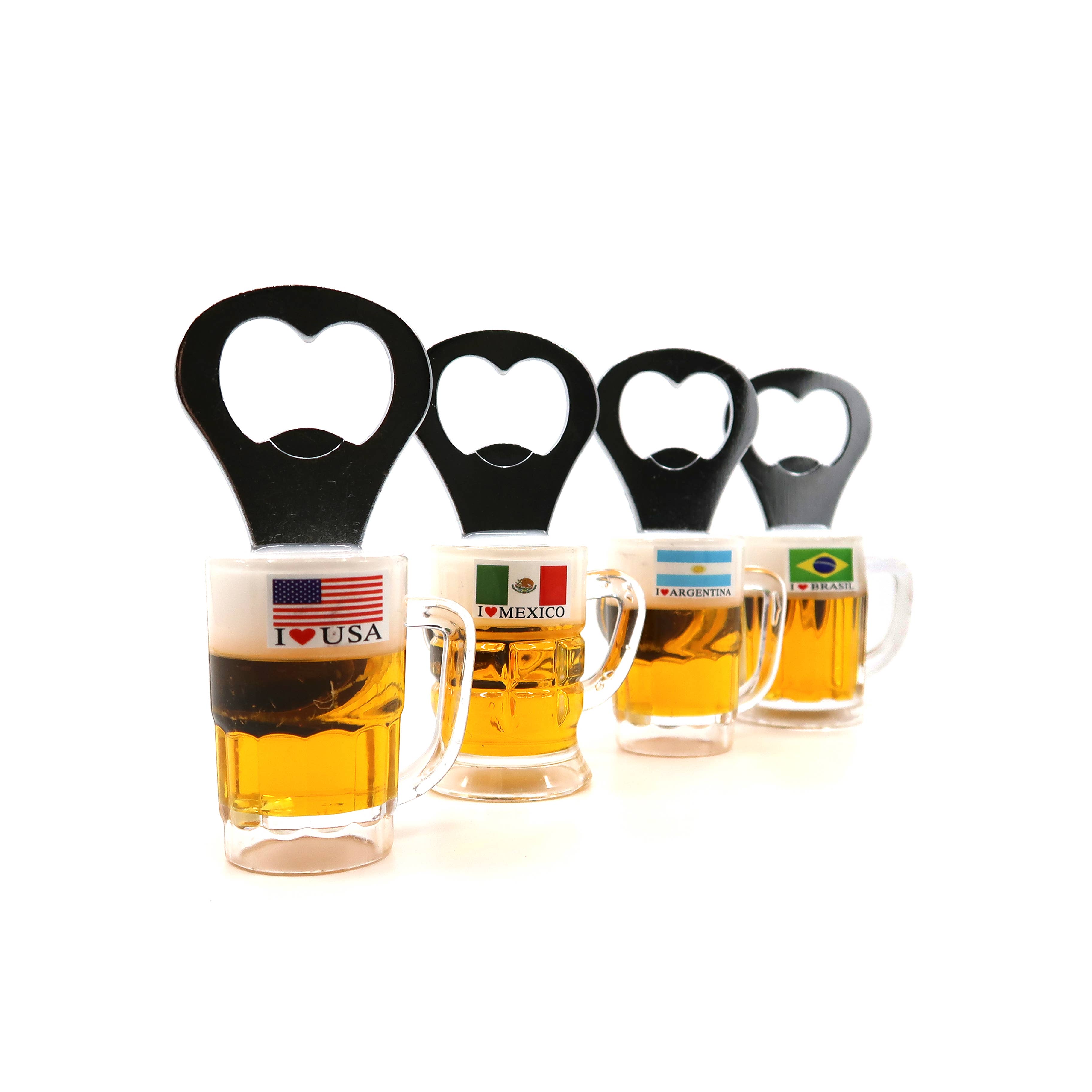 ASSORTED Beer Flag Miniature Bottle Opener BO723-1 (12PC) for wholesale on Faire1