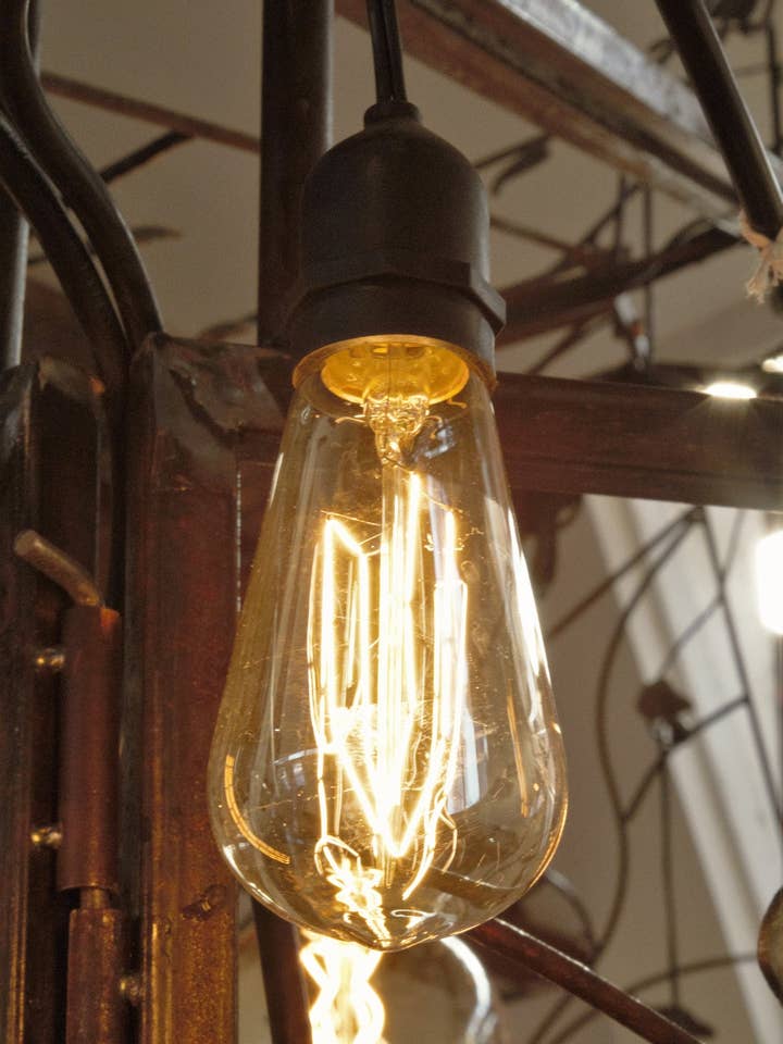 LAST58-F6 - Vintage Lightbulb for wholesale by Steel Heart Ltd.