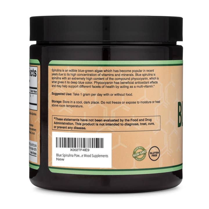 Double Wood Supplements - Wholesale Protein/Superfood Powder - Blue Spirulina3