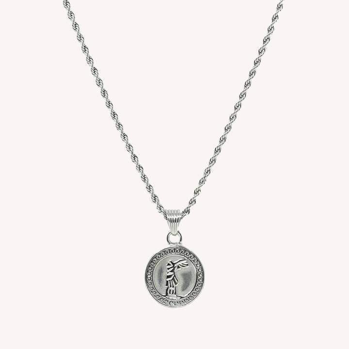 Pingente Niki em ouro branco por atacado de Avra Artifacts