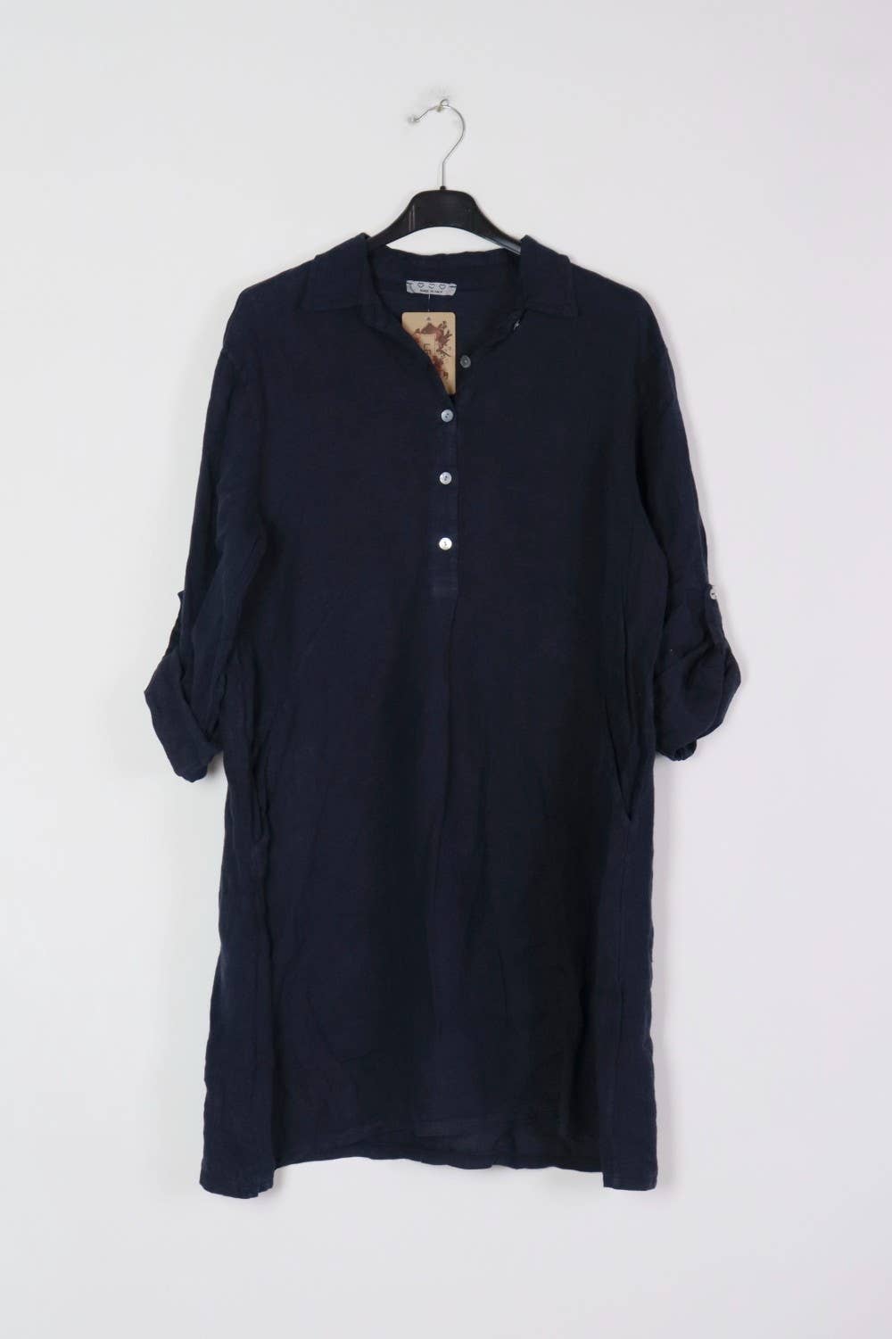 LÉA & LUC – Engroshandel Kjole - Dame – Korte kjoler i 100% hør REF. 135144