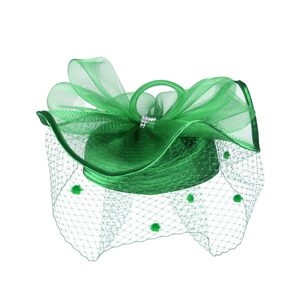 SP Sophia Collection - Wholesale Fascinator Hat - Women's - Braid Pill Box Party Occasion Hat 3