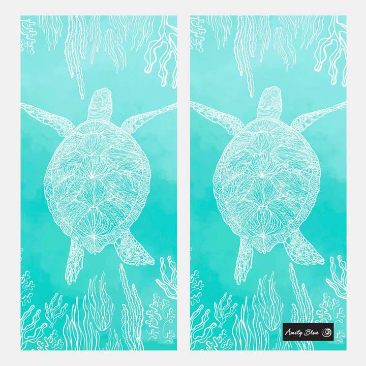 Turtle Beach Towel for wholesale by Amity Blue