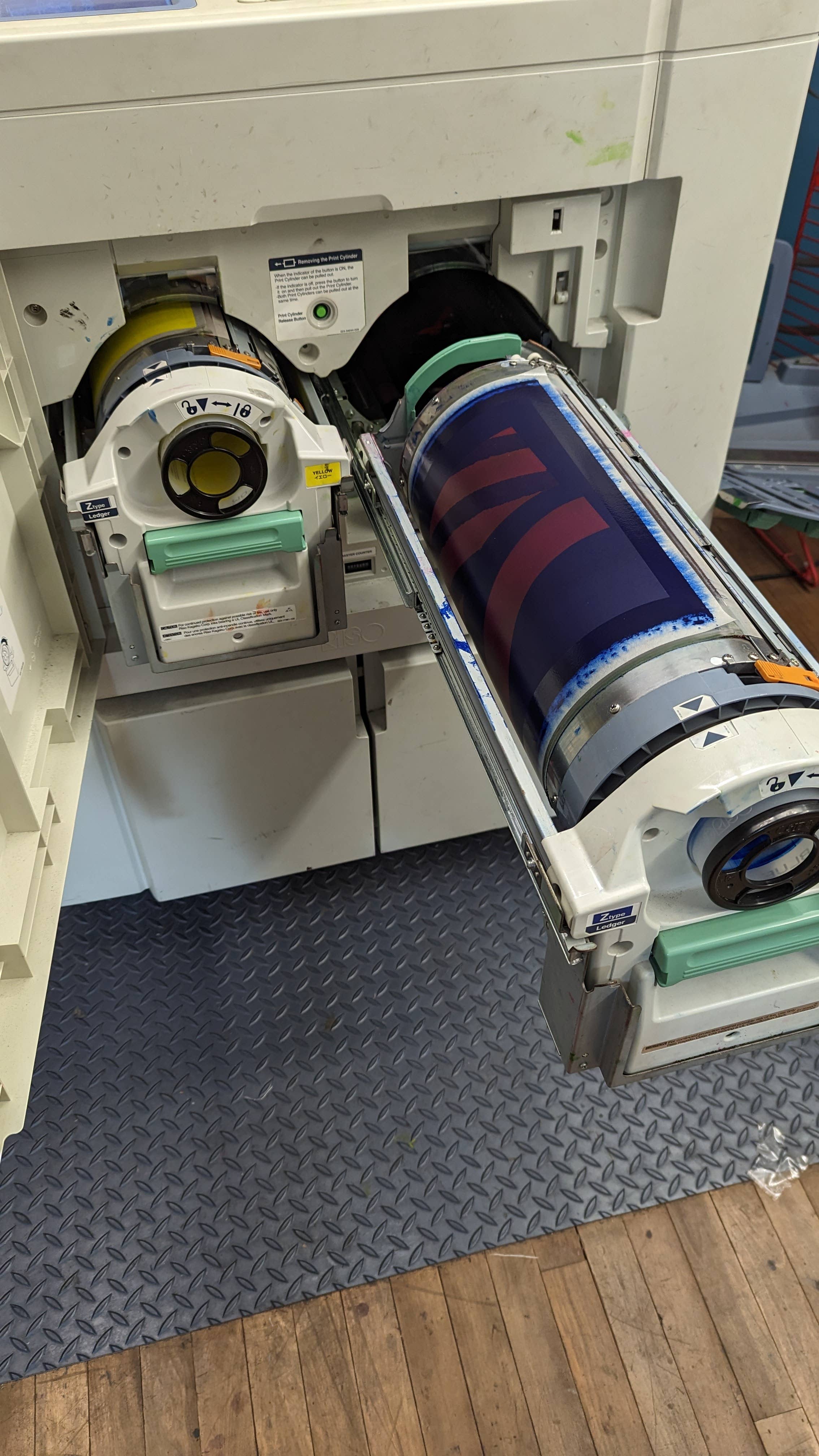 Jayes Caitlin - Wholesale Art Print - IN BED, NYE, RISOGRAPH PRINT2