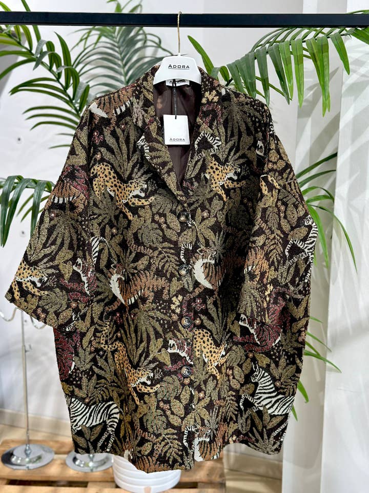 Jungle pattern coat for wholesale by ADORA