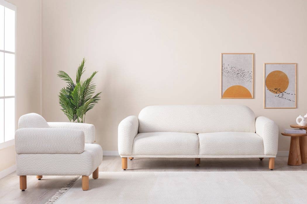 Deholzwart GmbH - Vendita all'ingrosso Divani - Set divano Hermes 3 posti + 1 poltrona2