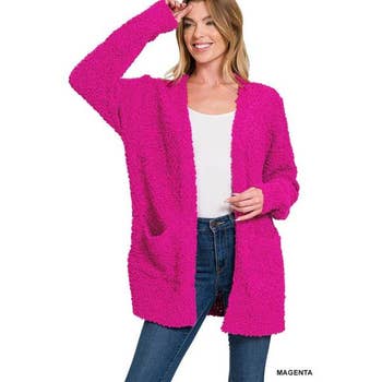 Miracle popcorn top sweater wholesale