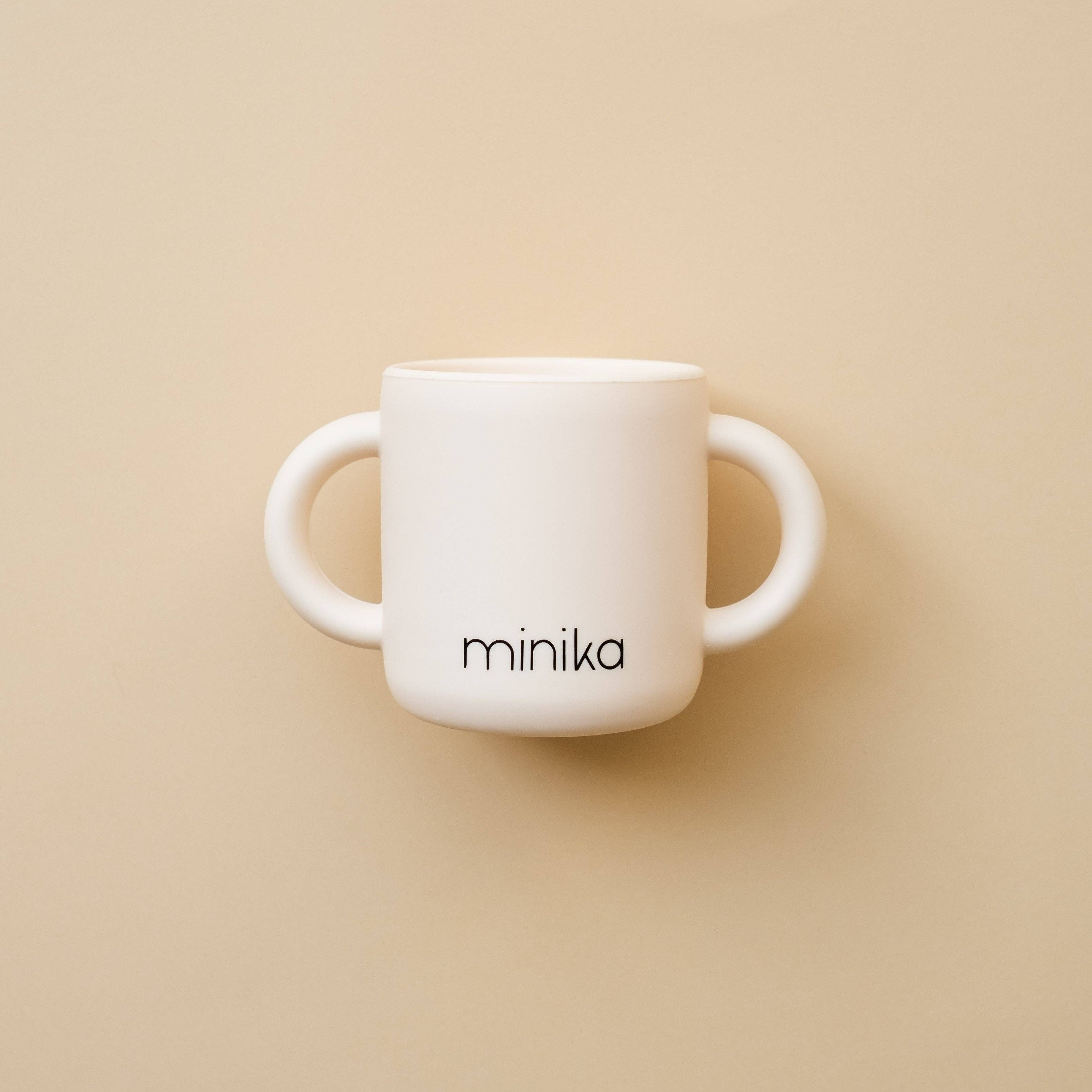 Minika - Vente Verre/tasse – enfant et bébé - Tasse d'apprentissage avec anses - Shell