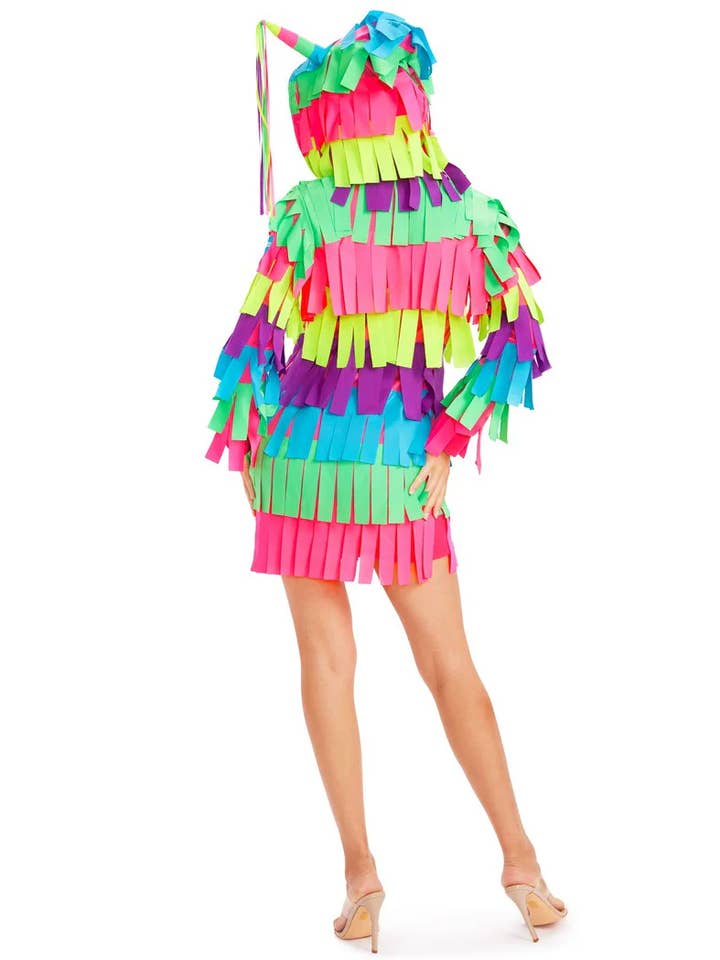 Tipsy Elves - Wholesale Costume - Women's - Piñata Costume Dress - Women's Halloween Hoodie Dress2