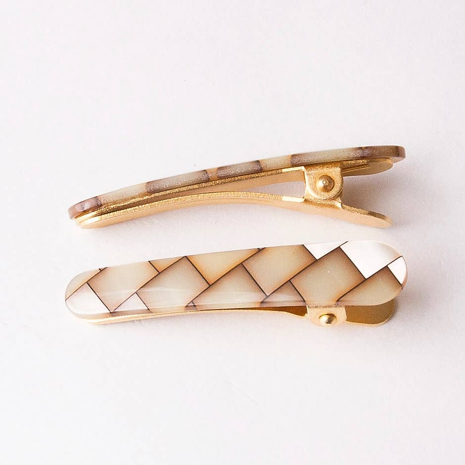 Ficcare - Wholesale Hair Clip - Women's - Ficcaritos French Acetate I4