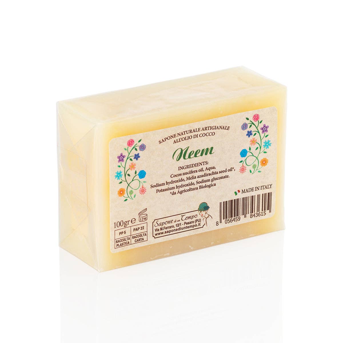 Sapone Di Un Tempo - Wholesale Bar Soap - Neem Natural Soap