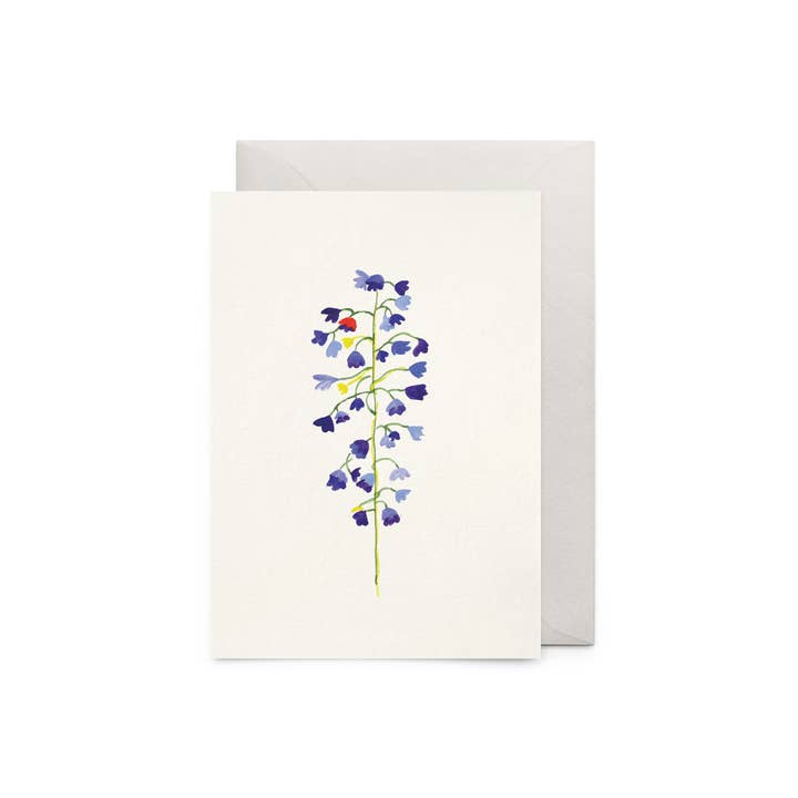 Bellflower Card for wholesale by Petit Gramme