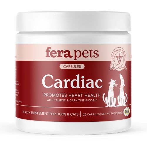 Fera Pets - Wholesale Pet Supplement - Cat/Dog - Cardiac Support for Dogs and Cats Pet Supplement1