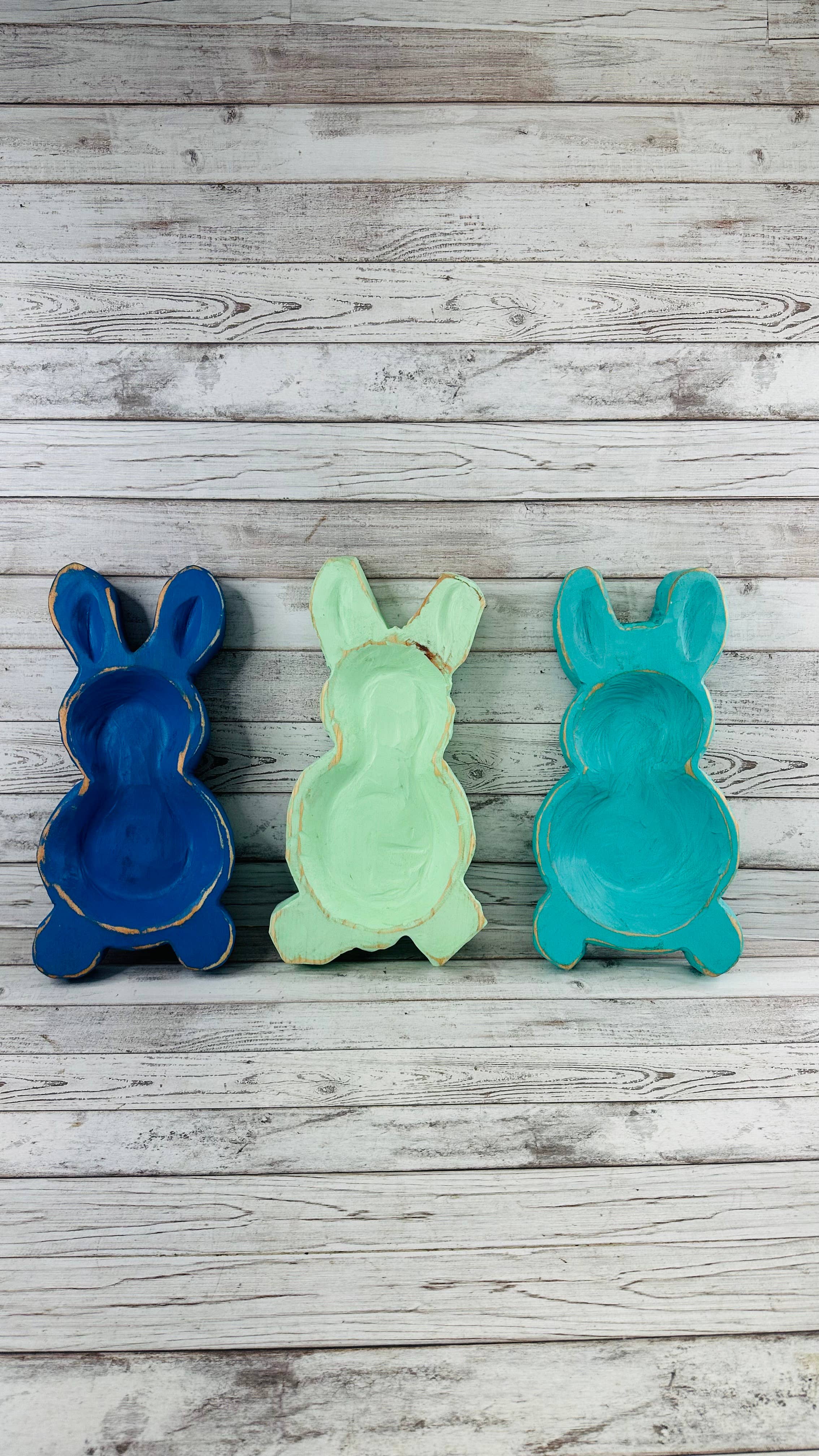 VALENTINA IMPORTS INC - Wholesale Candle Holder - Easter Rabbit Dough Bowl  Candle Ready 9