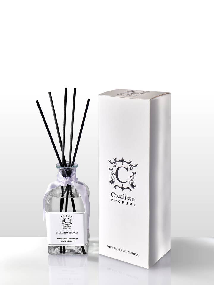 Ambientador Almizcle Blanco 250 ml para venta al por mayor de Crealisse Profumi