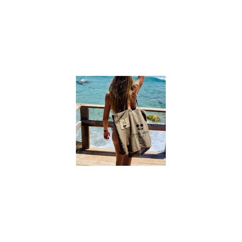 Casa Natura Design SL - Wholesale Beach Bag - Classic Tote Canvas Bag Daily or Beach - RETRO RR13